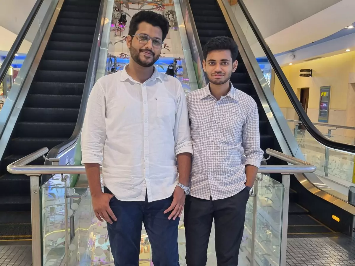 Riazul and Minhaj at Quest Mall